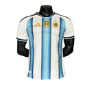 CAMISA VERSÃO PLAYER DA ARGENTINA 26/27 AZUL E BRANCO