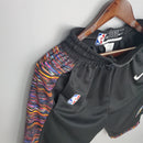 Shorts Brooklyn Nets City version black NBA