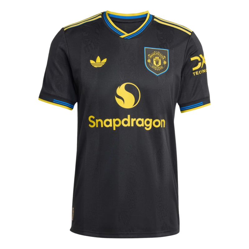 CAMISA DO MANCHESTER UNITED 25/26 PRETO