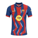 CAMISA DO BARCELONA 25/26 AZUL E VERMELHO