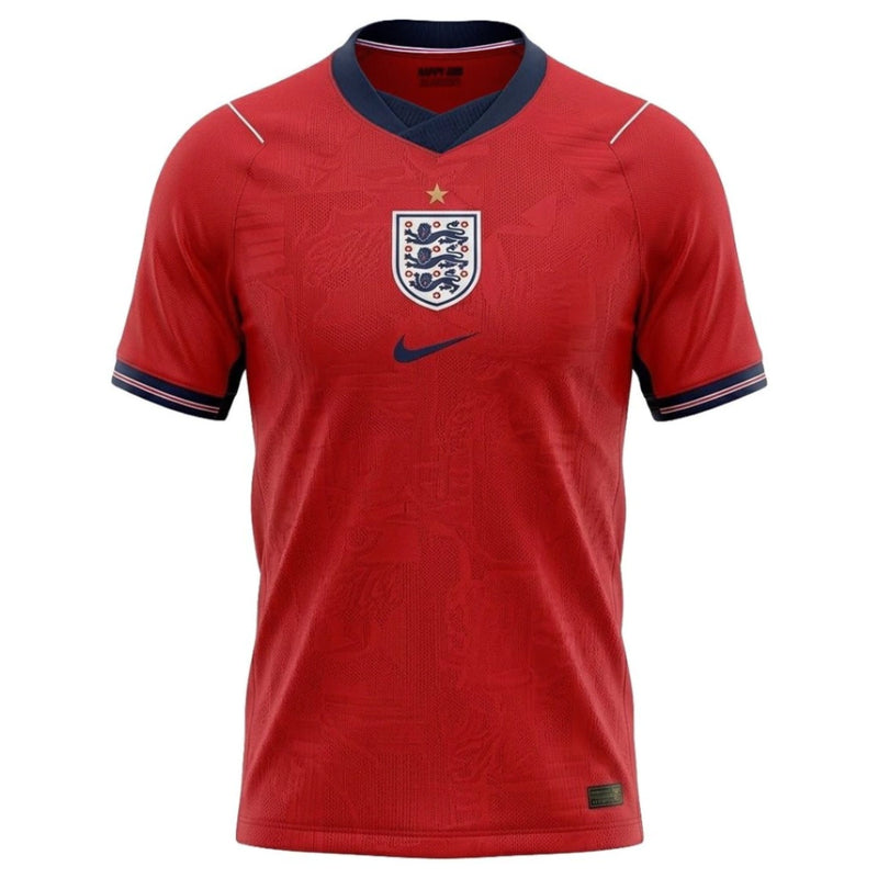 CAMISA DA SELEÇÃO DA INGLATERRA 26/27 VERMELHO