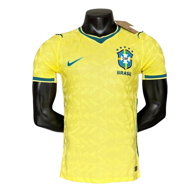 CAMISA VERSÃO PLAYER DO BRASIL 26/27 AMARELO
