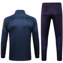 Agasalho de Viagem Seleção Brasil - Masculino - Azul Marinho Com Patrocinio